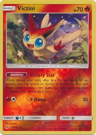 Guardians Rising Victini #10/145 reverse holo